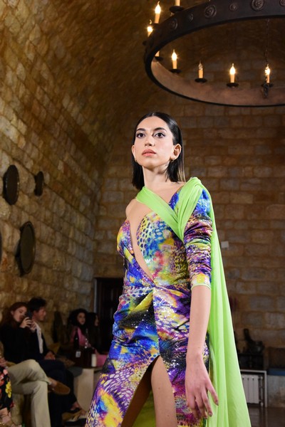 Hope Wears Lebanese Fashion Runway part 2 